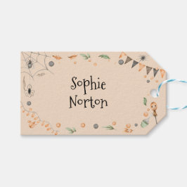 ムカつく！不気味子供の誕生日パーティー ギフトタグ