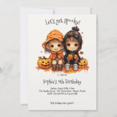 ムカつく!不気味子供の誕生日パーティー 招待状 (正面)