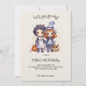 ムカつく!不気味子供の誕生日パーティー 招待状 (正面)