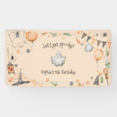 ムカつく！不気味子供の誕生日パーティー 横断幕 (横)