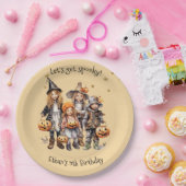 ムカつく！衣装子供の誕生日パーティー ペーパープレート (パーティー)