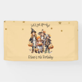 ムカつく！衣装子供の誕生日パーティー 横断幕