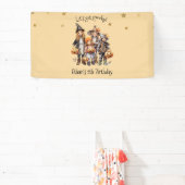 ムカつく！衣装子供の誕生日パーティー 横断幕 (インサイチュ)