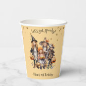 ムカつく！衣装子供の誕生日パーティー 紙コップ (裏面)