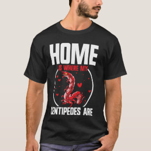 ムカデの恋人の昆虫のアセソリズ節足動物巨人 Tシャツ