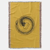 ムカデ環 スローブランケット (正面縦)