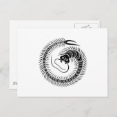 ムカデ環 ポストカード (正面/裏面)