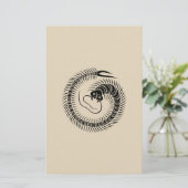 ムカデ環 便箋 (スタンド正面)