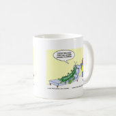 ムカデ精神科カおもしろいードマグカップ&ギフト コーヒーマグカップ (正面右)