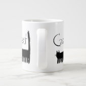 ムカデ黒猫 ジャンボコーヒーマグカップ (裏面)