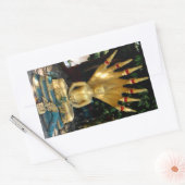 ムカリン 長方形シール (封筒)