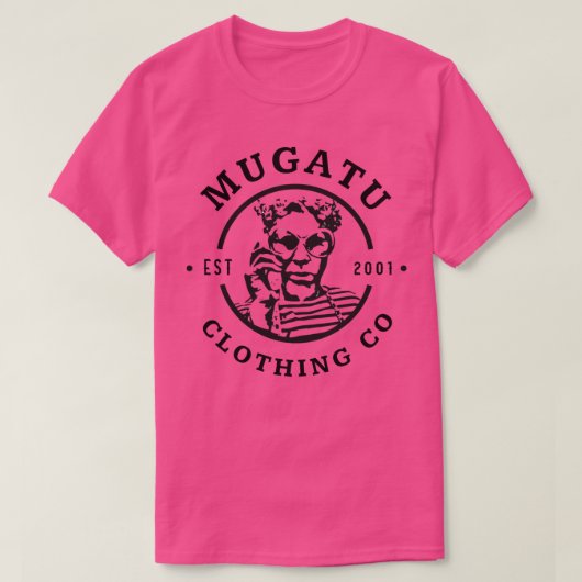 ムガツ服会社 Tシャツ (デザイン正面)