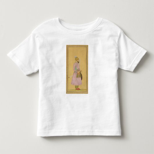 ムガルの王子の立ち姿、小から トドラーTシャツ (正面)