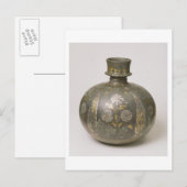 ムガルフラスコ（金属細工） ポストカード (正面/裏面)