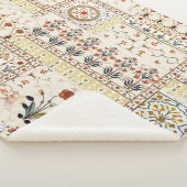 ムガルフローラペイズリー:エスニックデジタルエレガンス。 シェルパブランケット (3/4)