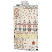 ムガルフローラペイズリー：エスニックデジタルエレガンス。 フラスク (左)