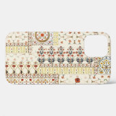ムガルフローラペイズリー：エスニックデジタルエレガンス。 Case-Mate iPhoneケース (裏面 (横))