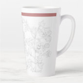 ムガル柄ラージラテマグ カフェラテマグ (右)