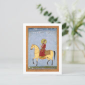 ムガル皇帝ファルクシアール(1683-1719) (r.1713) ポストカード (スタンド正面)