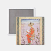 ムガル読・バブール マグネット (正面/裏面)