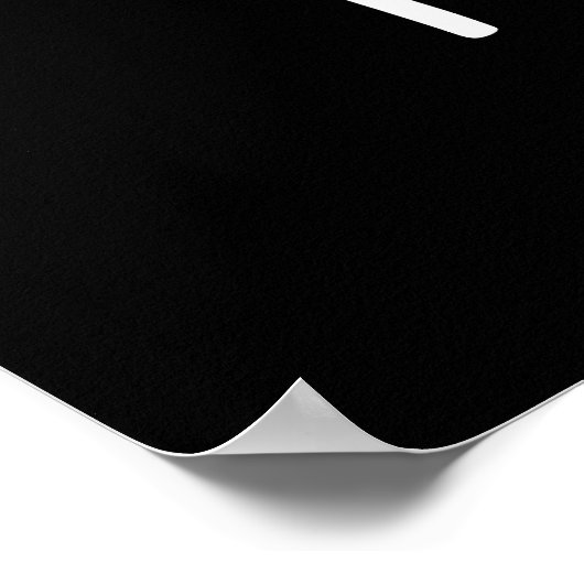 ムガーおもしろマグカップパンズダークBG ポスター (角)