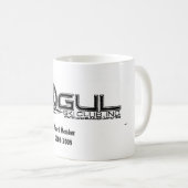 ムガール人板はマグ感謝していしています コーヒーマグカップ (正面右)