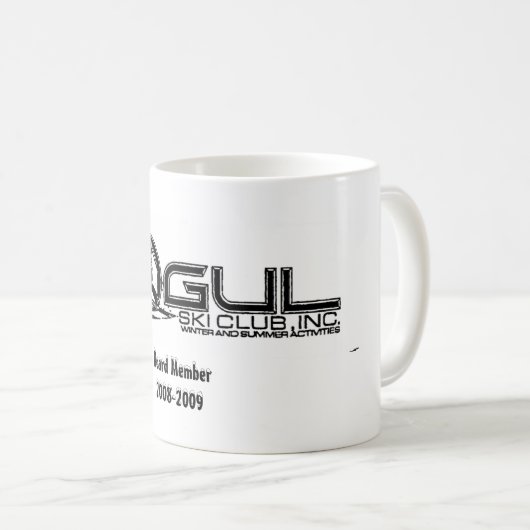 ムガール人板はマグ感謝していしています コーヒーマグカップ (正面右)