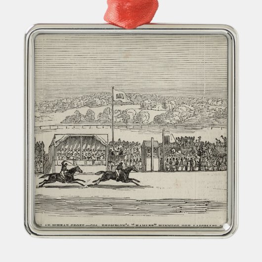 ムギの小作地の競争: トムソンCol.の「Hamlet メタルオーナメント (正面)