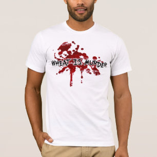 ムギは殺害です Tシャツ