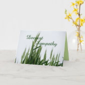 ムギ2862-tfv-はあらゆる大事な行事のためにカスタマイズ カード (黄色い花)