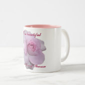 ムクゲあなたは美しい ツートーンマグカップ (正面右)