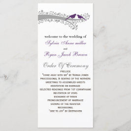 ムクサクの木ムラサキドリ結婚式 プログラム