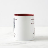 ムクドリは最愛の人です マグカップ (中央)