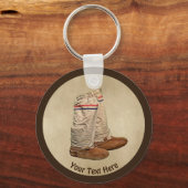 ムクルックスオンオールド紙 キーホルダー (正面)