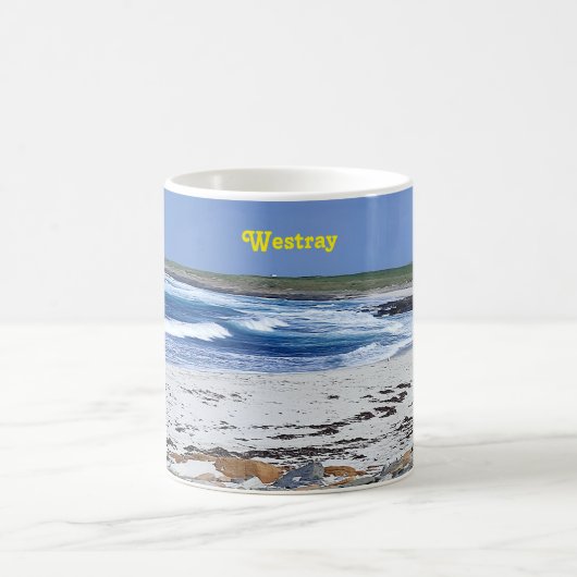 ムグウェストレートオークニースコットランド コーヒーマグカップ (中央)