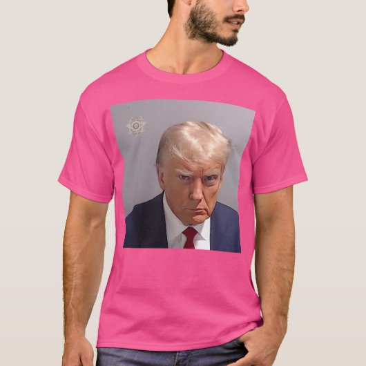 ムグショット刑事大統領 Tシャツ (正面)