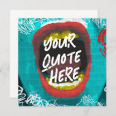 ムグショット 招待状 (正面/裏面)