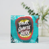 ムグショット 招待状 (スタンド正面)