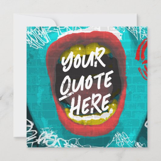 ムグショット 招待状 (正面)