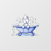 ムグルウェスティドッグバスアートウィンドウ ウィンドウサイン (シート)