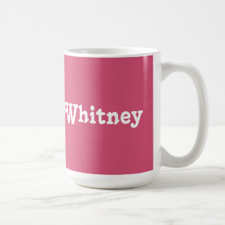 ムグ・ホイットニー コーヒーマグカップ