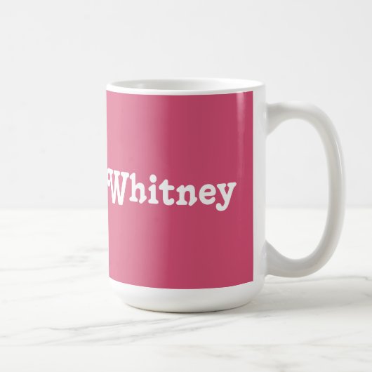 ムグ・ホイットニー コーヒーマグカップ (右)
