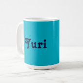 ムグ・ユリ コーヒーマグカップ (正面左)