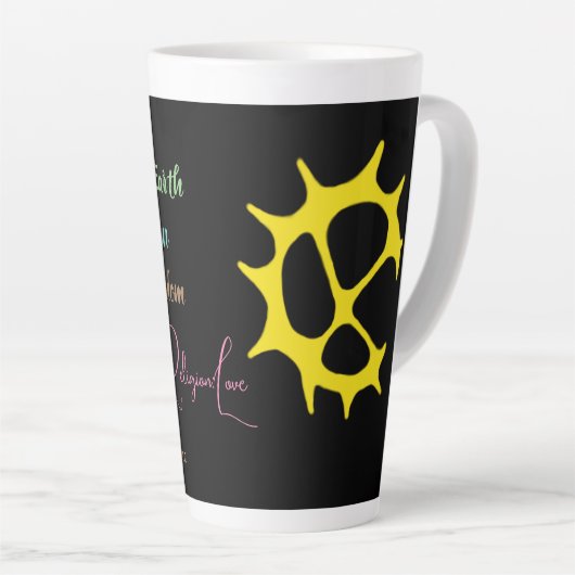 ムゲン市街サミスクトインスペレラートムンスター カフェラテマグ (右アングル)