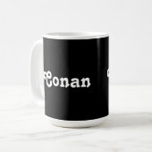 ムコナン コーヒーマグカップ (正面左)