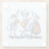 ムサイカルマウスのガラスコースター ガラスコースター (裏面)