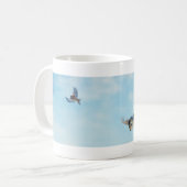 "ムササビ"のマグ コーヒーマグカップ (正面左)