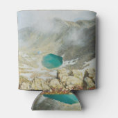 ムサラのピーク、油絵、ブルガリア。 缶クーラー (裏面)