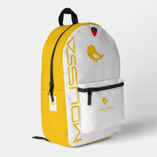 ムサ印刷バックパック プリントバックパック (裏面左端)