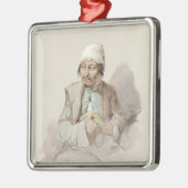 ムサ-カシュガル、c.1855からの… メタルオーナメント (左)